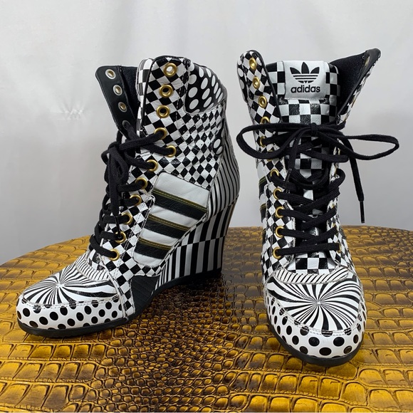 Jeremy Scott x Adidas Shoes - Adidas Jeremy Scott Collection Designer Shoes Women’s Size 8.5